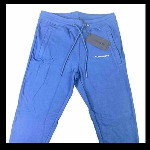 Alphalete men’s core joggers color athletic blue size medium